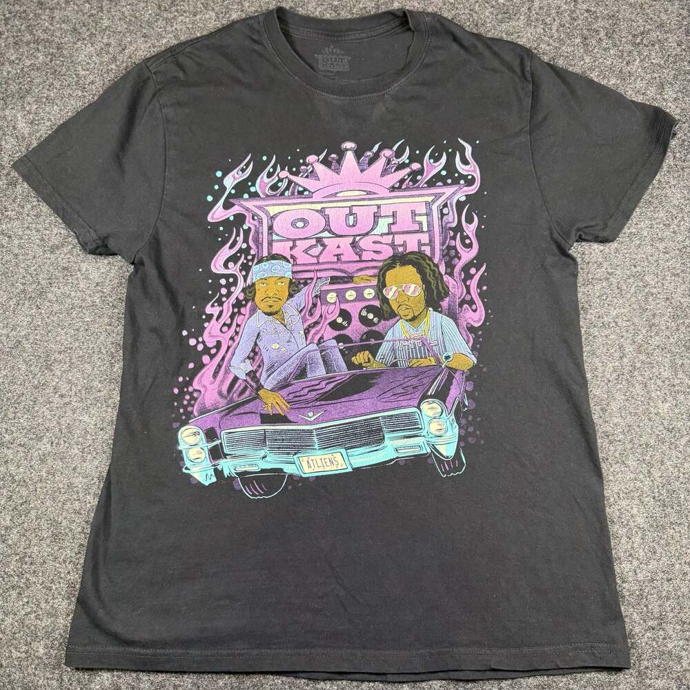 OutKast ATLiens Cartoon Graphic T-Shirt